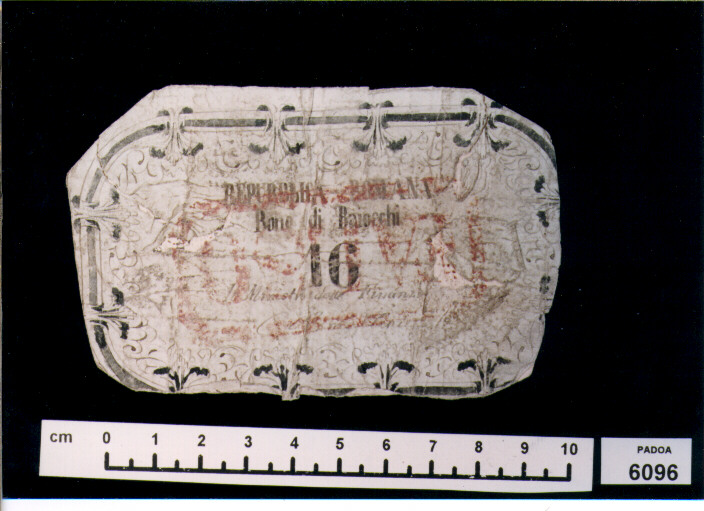 FALSO DI BUONO DI BAIOCCHI 16 (SEC. XIX D.C)