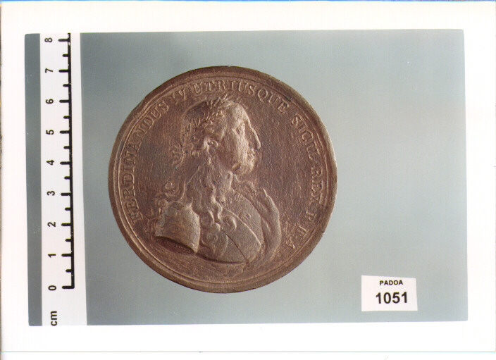 MEDAGLIA di PERGER DOMENICO (SEC. XIX D.C)