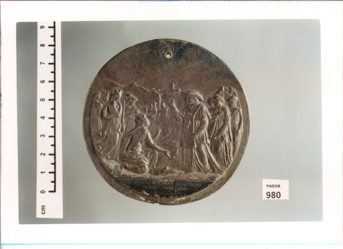 PLACCA di Bianchi Ignazio (SEC. XIX D.C)