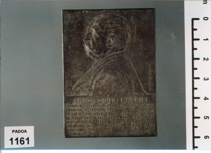 PLACCA di FERREA PIETRO (SEC. XX D.C)