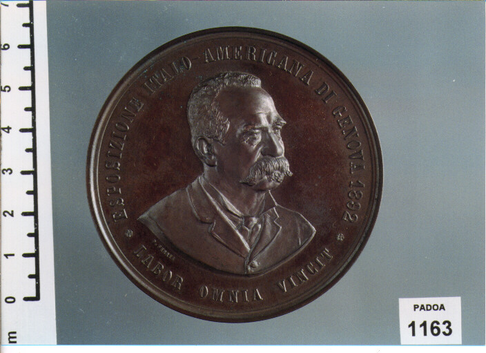 MEDAGLIA di FERREA PIETRO (SEC. XIX D.C)