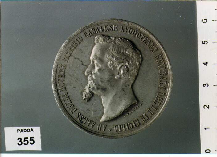 MEDAGLIA di BROGGI FRANCESCO (SEC. XIX D.C)