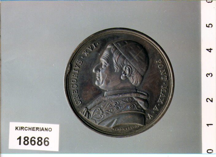 MEDAGLIA di Girometti Giuseppe (SEC. XIX D.C)
