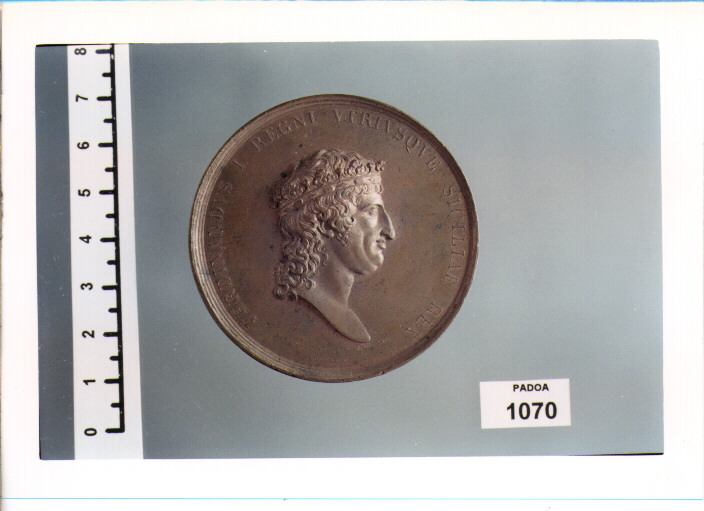 MEDAGLIA di CATENACCI, REGA (SEC. XIX D.C)