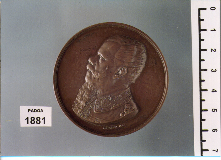 MEDAGLIA di FARNESI ADOLFO DI NICOLA (SEC. XIX D.C)