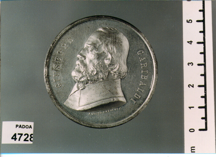 MEDAGLIA di FARNESI ADOLFO DI NICOLA (SEC. XIX D.C)