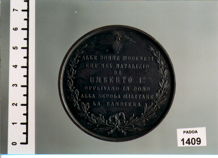 MEDAGLIA di BROGGI LUIGI (SEC. XIX D.C)