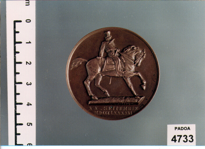 MEDAGLIA di CIOCCHETTI LUIGI (SEC. XIX D.C)