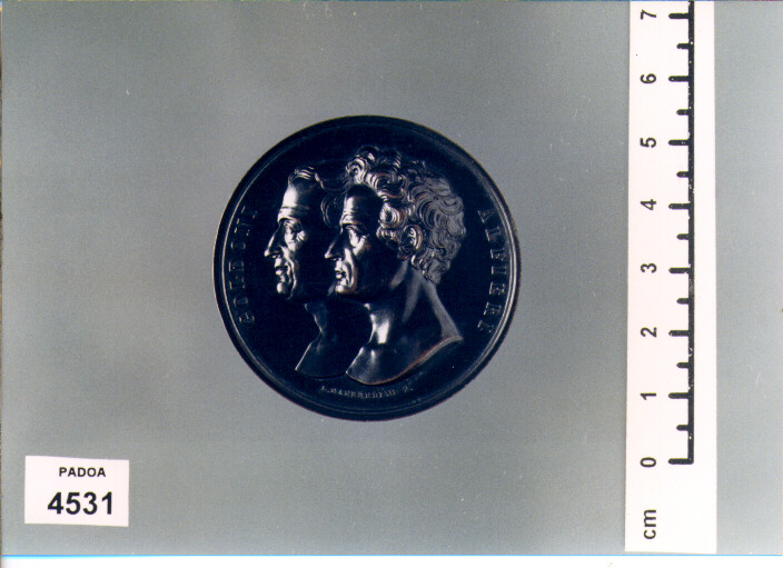 MEDAGLIA di Manfredini Luigi (SEC. XIX D.C)