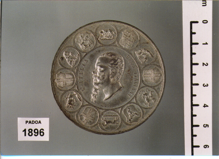 MEDAGLIA di MATARELLI, FARNESI ADOLFO DI NICOLA, NICCOLINI (SEC. XIX D.C)