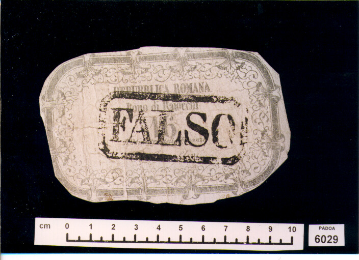FALSO DI BUONO DI BAIOCCHI 16 (SEC. XIX D.C)