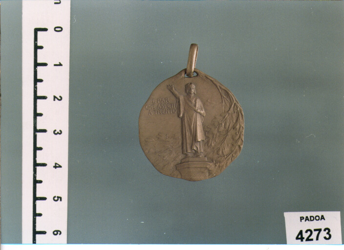 MEDAGLIA di JOHNSON STEFANO (PRIMO QUARTO SEC. XX D.C)