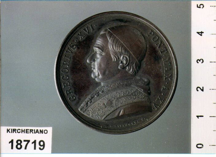 MEDAGLIA di Girometti Giuseppe (SEC. XIX D.C)