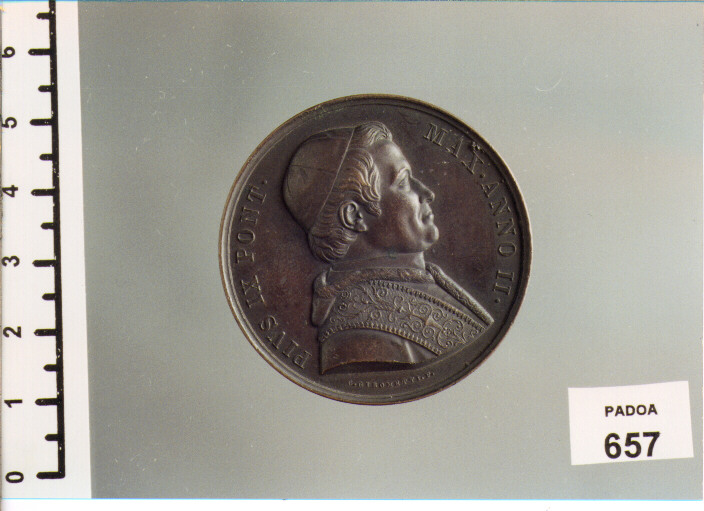 MEDAGLIA di Girometti Giuseppe (SEC. XIX D.C)