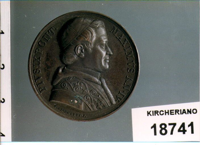 MEDAGLIA di Girometti Giuseppe (SEC. XIX D.C)