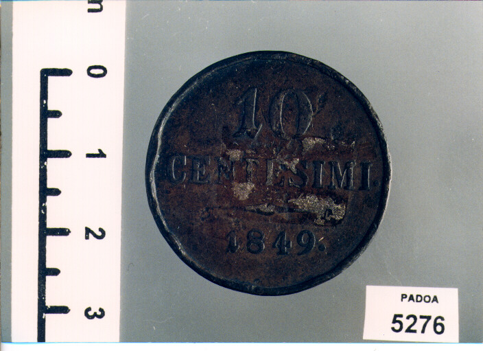 CENTESIMI 10 (SEC. XIX D.C)