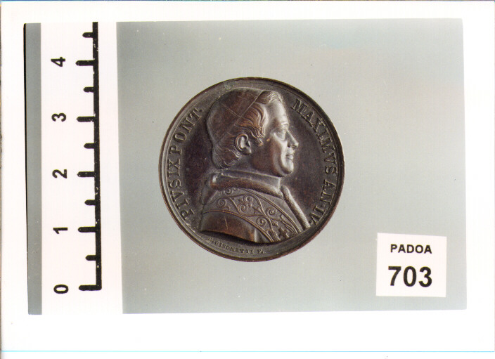 MEDAGLIA di Girometti Giuseppe (SEC. XIX D.C)