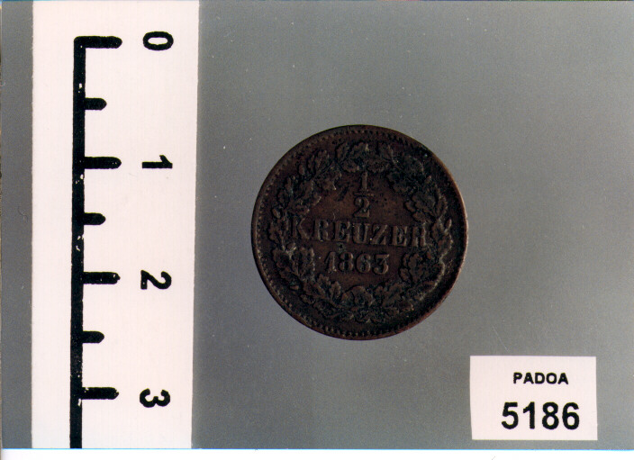 KREUZER 1/2 (SEC. XIX D.C)