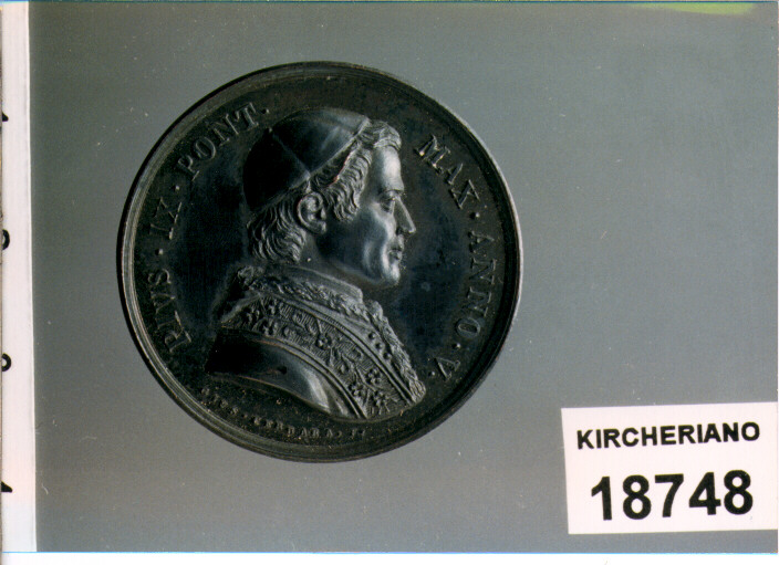 MEDAGLIA di Cerbara Giuseppe, Girometti Giuseppe (SEC. XIX D.C)