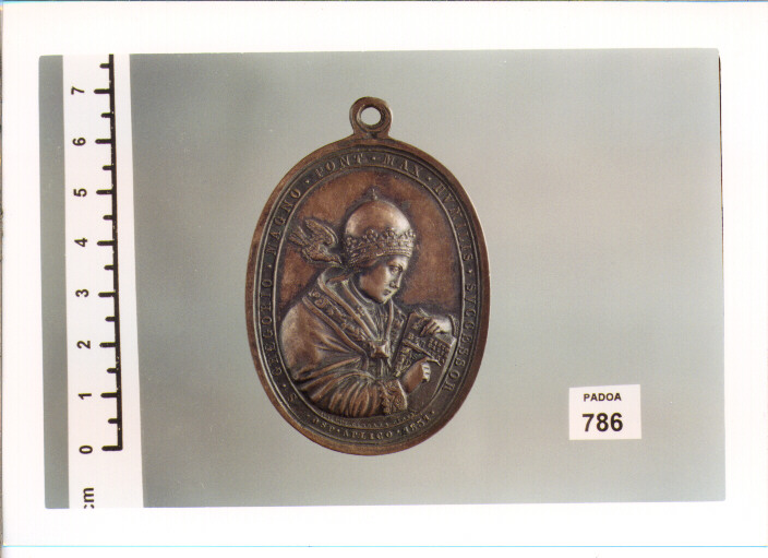 MEDAGLIA di Cerbara Giuseppe (SEC. XIX D.C)