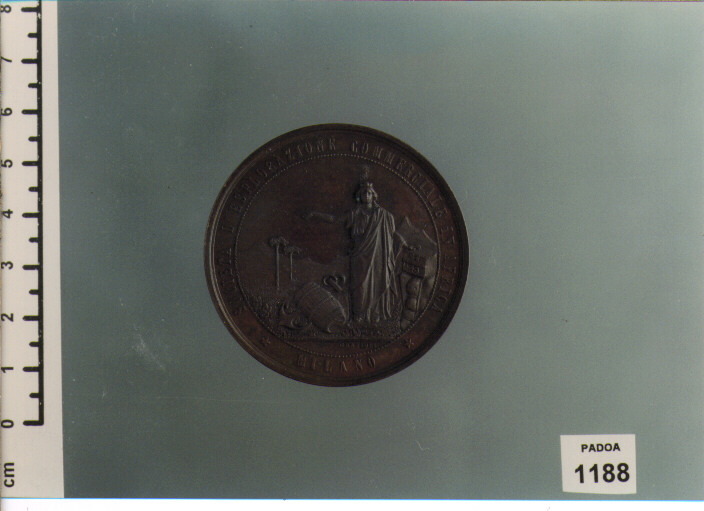 MEDAGLIA di GRAZIOLI FRANCESCO (SEC. XIX D.C)