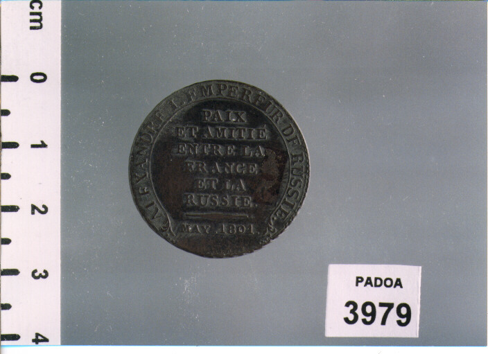 MEDAGLIA (SEC. XIX D.C)