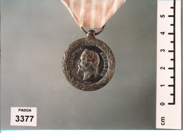 MEDAGLIA di BARRE ALBERT DESIRE' (SEC. XIX D.C)