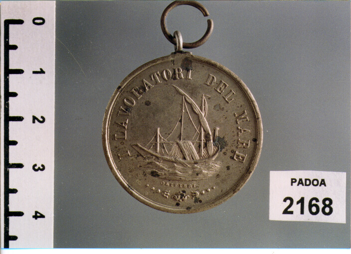 MEDAGLIA di OLIVIERI (SEC. XIX D.C)