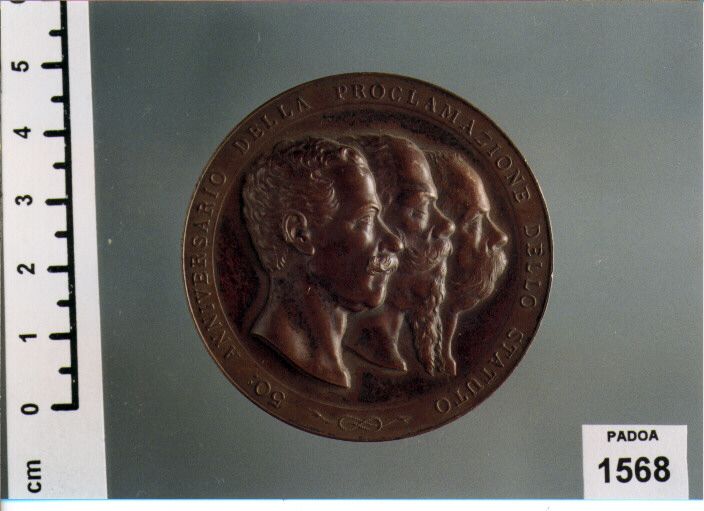 MEDAGLIA di JOHNSON STEFANO (SEC. XIX D.C)