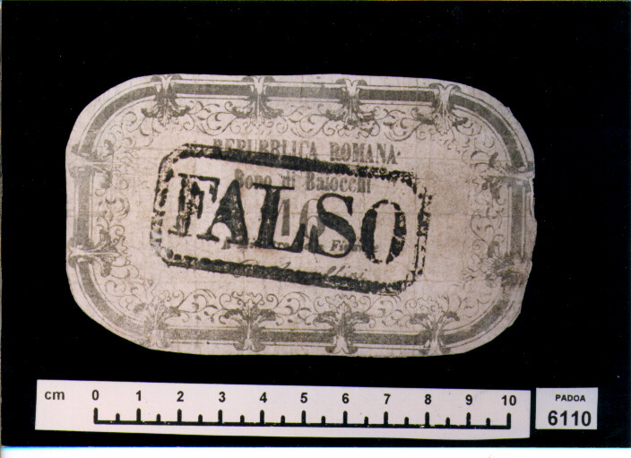 FALSO DI BUONO DI BAIOCCHI 16 (SEC. XIX D.C)