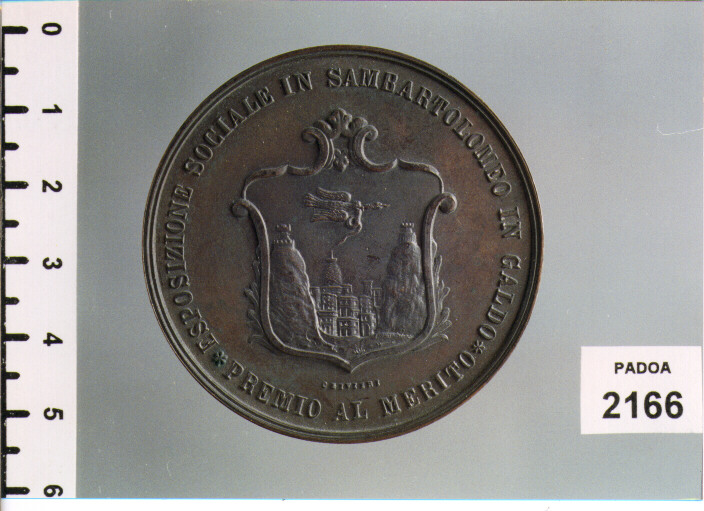 MEDAGLIA di OLIVIERI (SEC. XIX D.C)