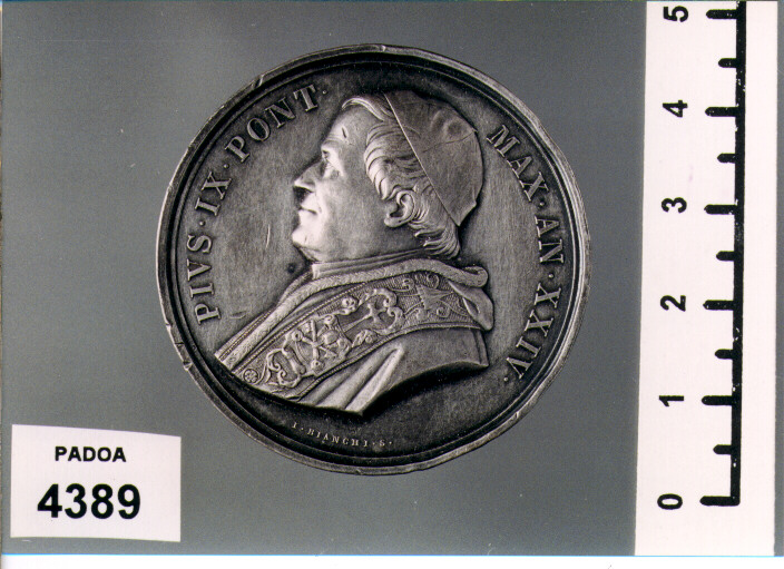 MEDAGLIA di Bianchi Ignazio (SEC. XIX D.C)