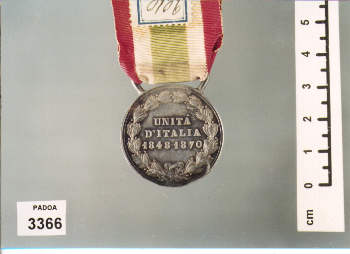 MEDAGLIA di Speranza Filippo (ULTIMO QUARTO SEC. XIX D.C)