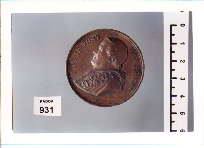 MEDAGLIA di Bianchi Ignazio (SEC. XIX D.C)