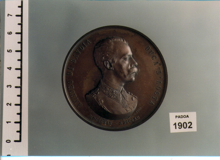 MEDAGLIA di FARNESI ADOLFO DI NICOLA, O' CONNELL G (SEC. XIX D.C)