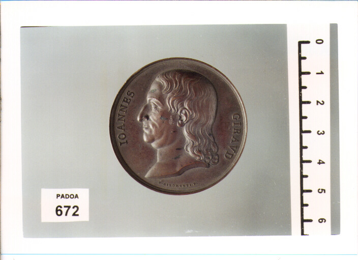 MEDAGLIA di Girometti Giuseppe (SEC. XIX D.C)