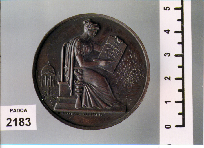 MEDAGLIA di OLIVIERI, DI SALVATORE (SEC. XIX D.C)