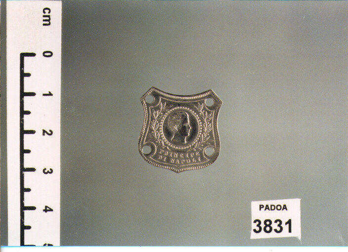 PLACCHETTA (SEC. XIX D.C)