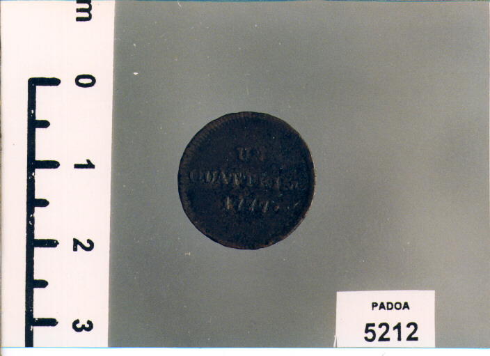 QUATTRINO 1 (SEC. XVIII D.C)