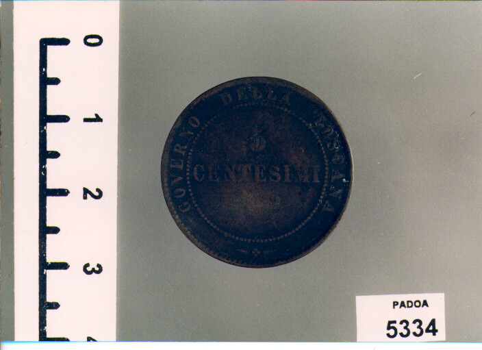 CENTESIMI 5 (SEC. XIX D.C)