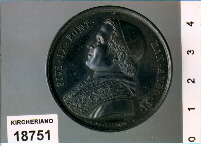 MEDAGLIA di Cerbara Giuseppe (SEC. XIX D.C)