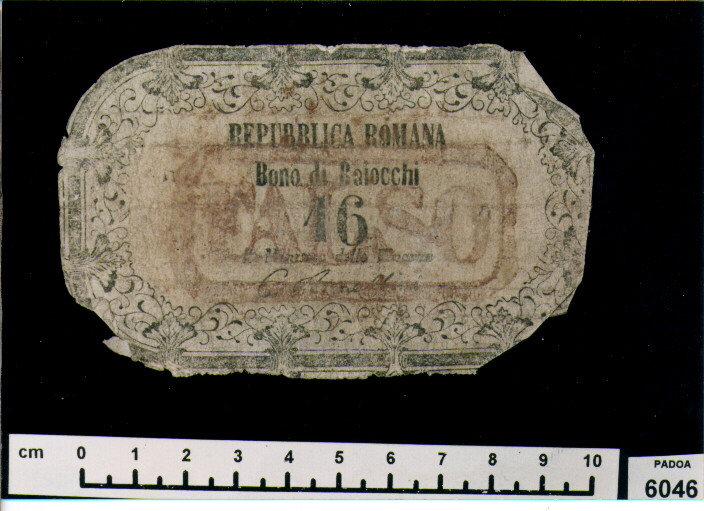 FALSO DI BUONO DI BAIOCCHI 16 (SEC. XIX D.C)