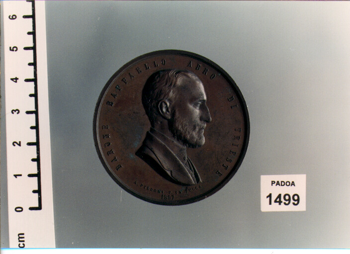 MEDAGLIA di PIERONI ADOLFO (SEC. XIX D.C)