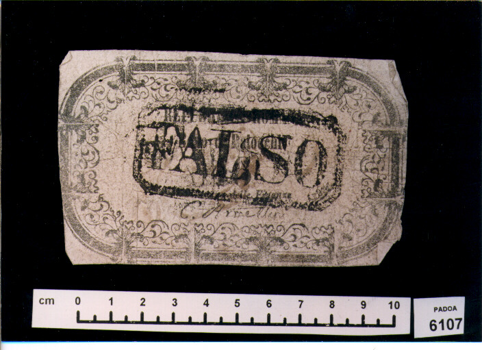 FALSO DI BUONO DI BAIOCCHI 16 (SEC. XIX D.C)