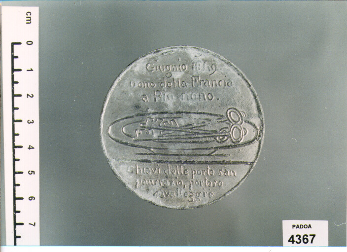 MEDAGLIA (SEC. XIX D.C)