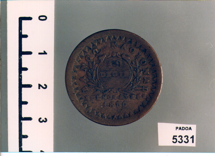 MONETA 10 (SEC. XIX D.C)