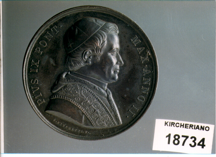 MEDAGLIA di Girometti Giuseppe (SEC. XIX D.C)