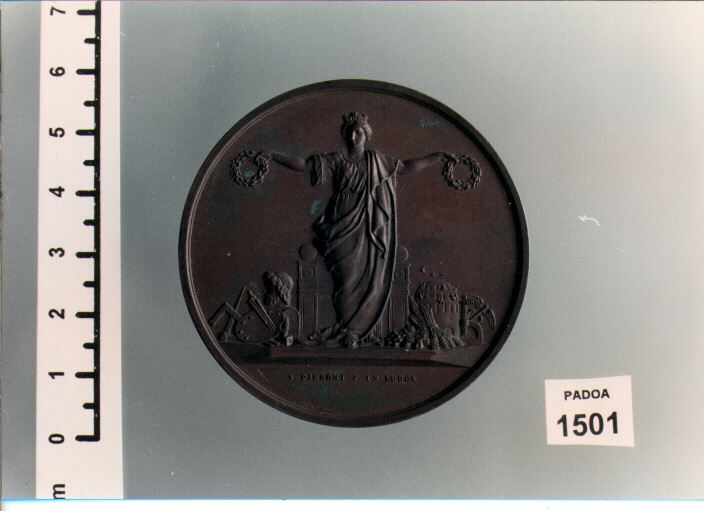 MEDAGLIA di PIERONI ADOLFO (SEC. XIX D.C)