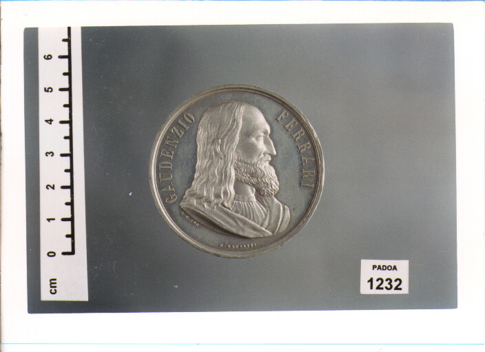 MEDAGLIA di CAPPUCCIO ANGELO, RACHETTI C (SEC. XIX D.C)