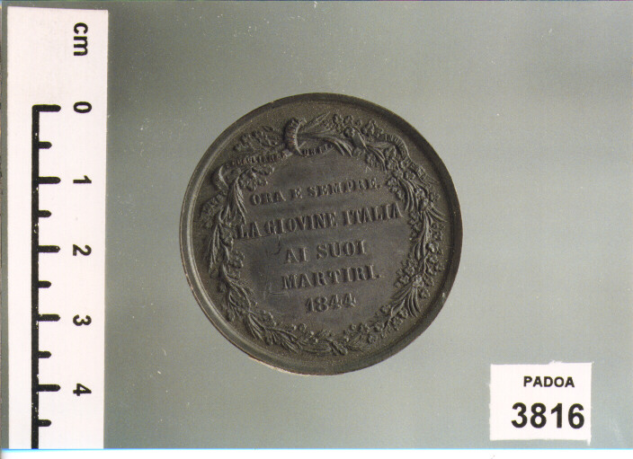 MEDAGLIA (SEC. XIX D.C)